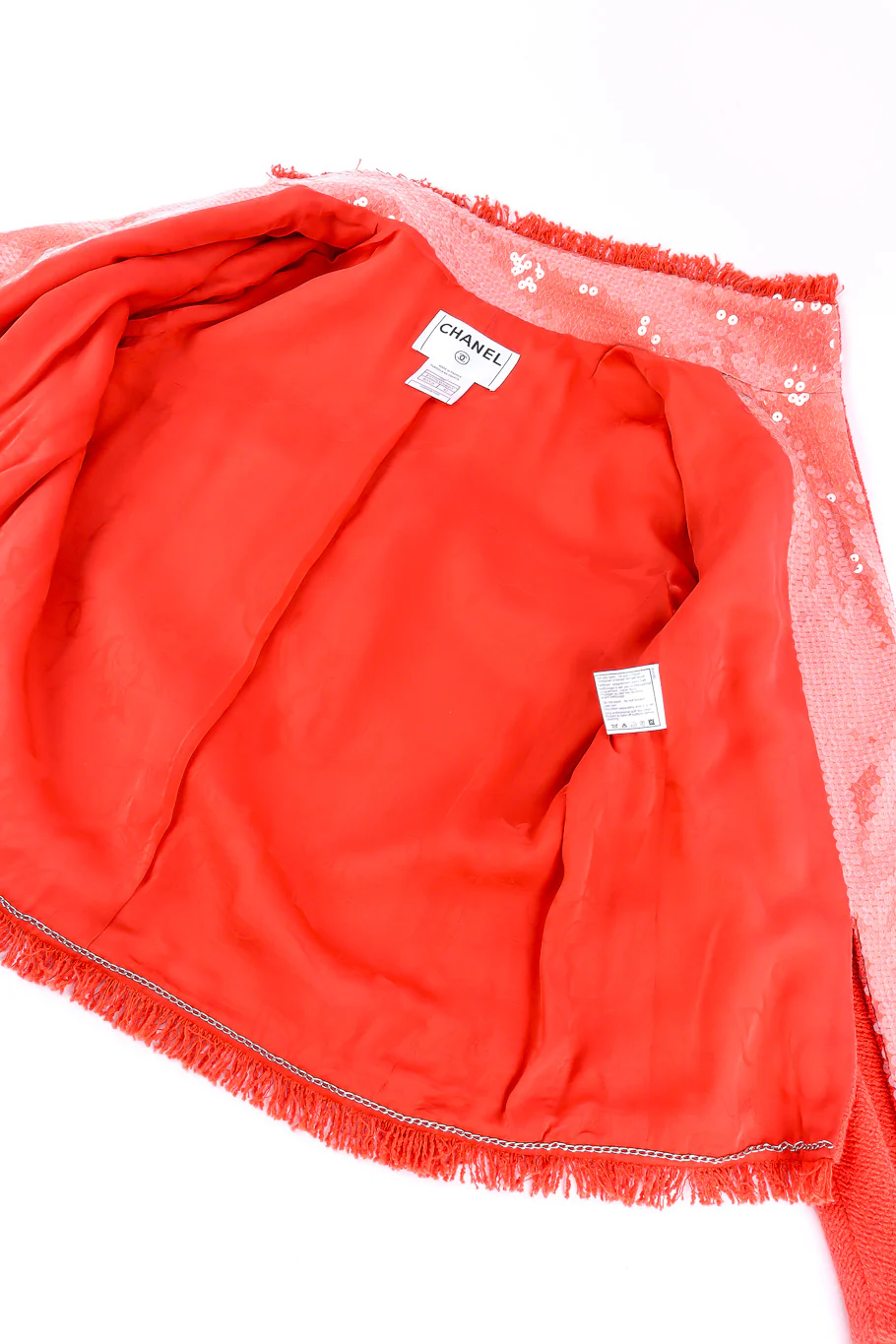 2008 Resort Sequin Sash Fray Jacket - Image 10