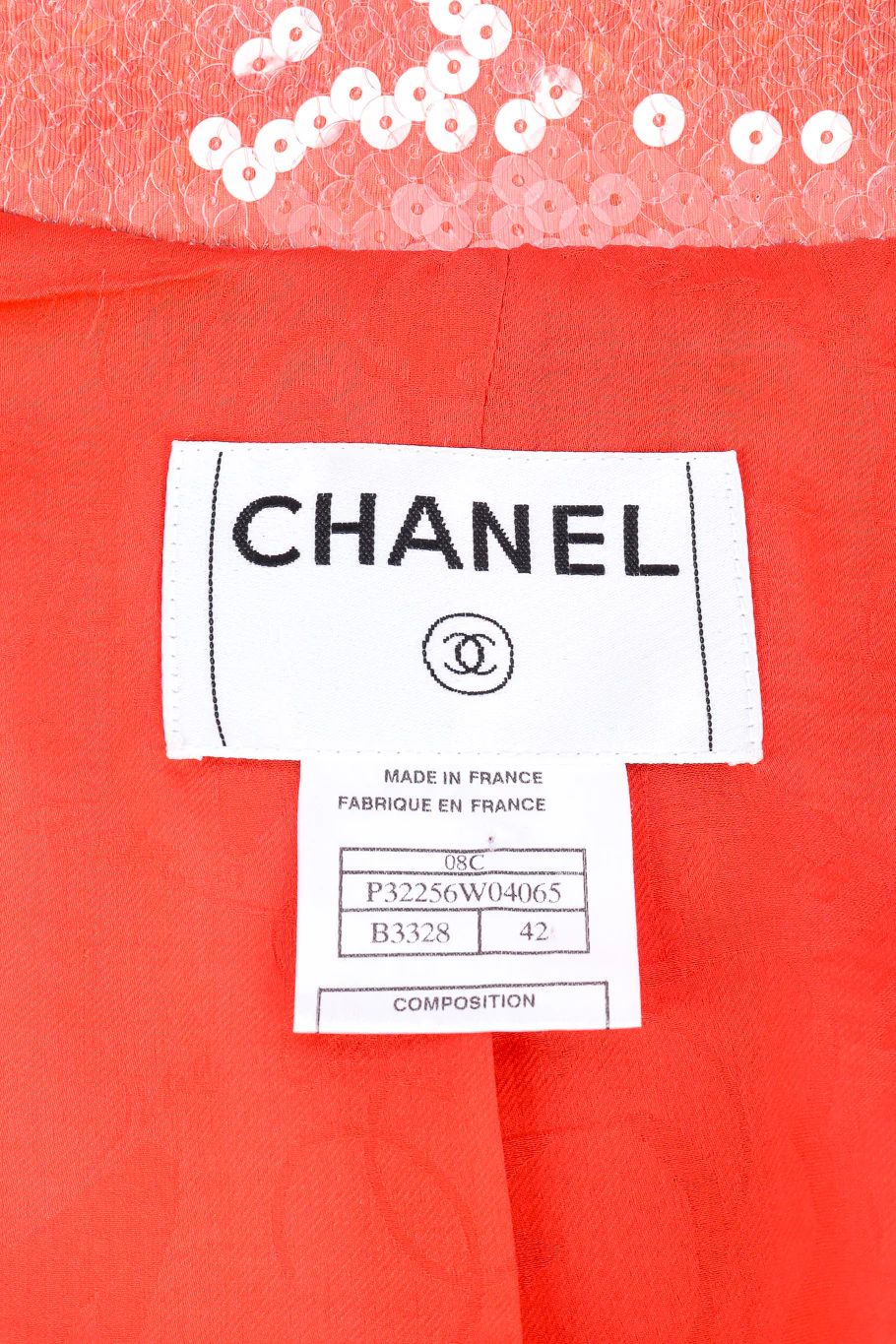 2008 Resort Sequin Sash Fray Jacket - Image 14