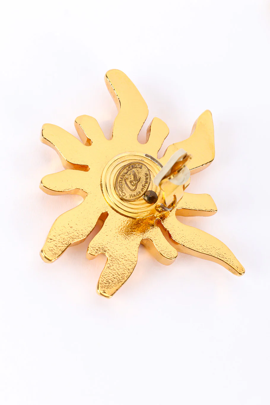 Abstract Sunburst Earrings - Image 7