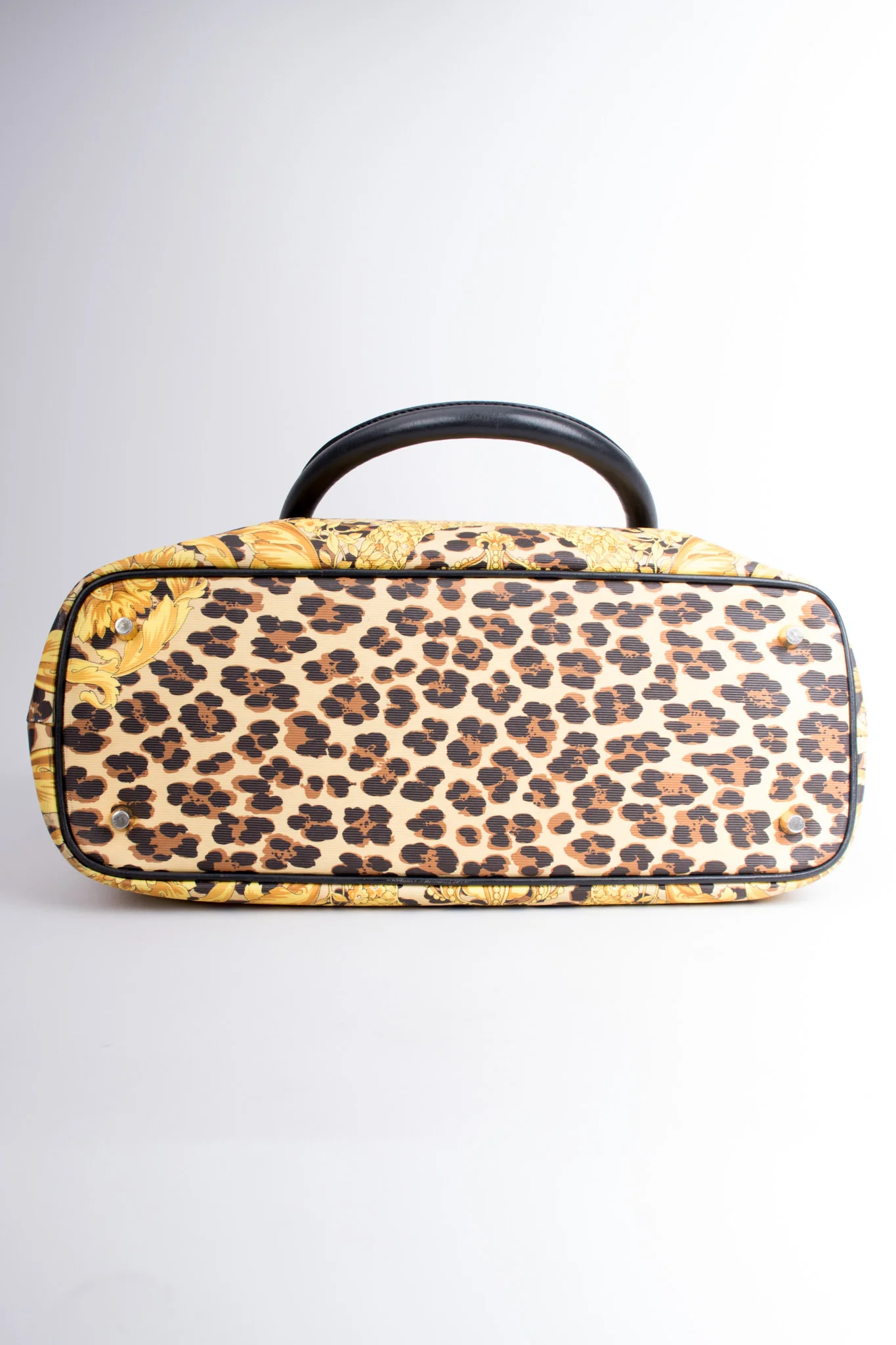 Baroque Leopard Print Bag - Image 10