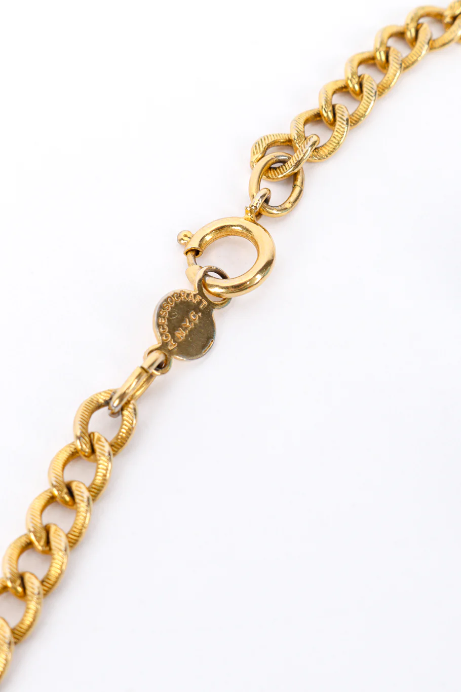 Beaded Column Drop Necklace - Image 5
