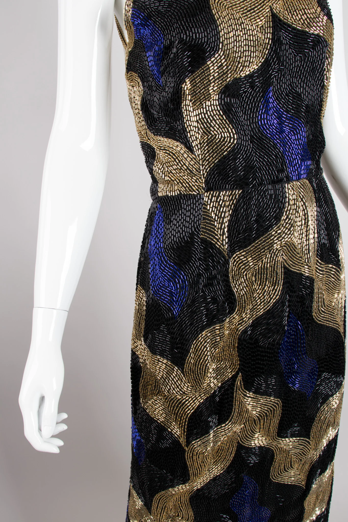 Beaded Halter Gown - Image 10