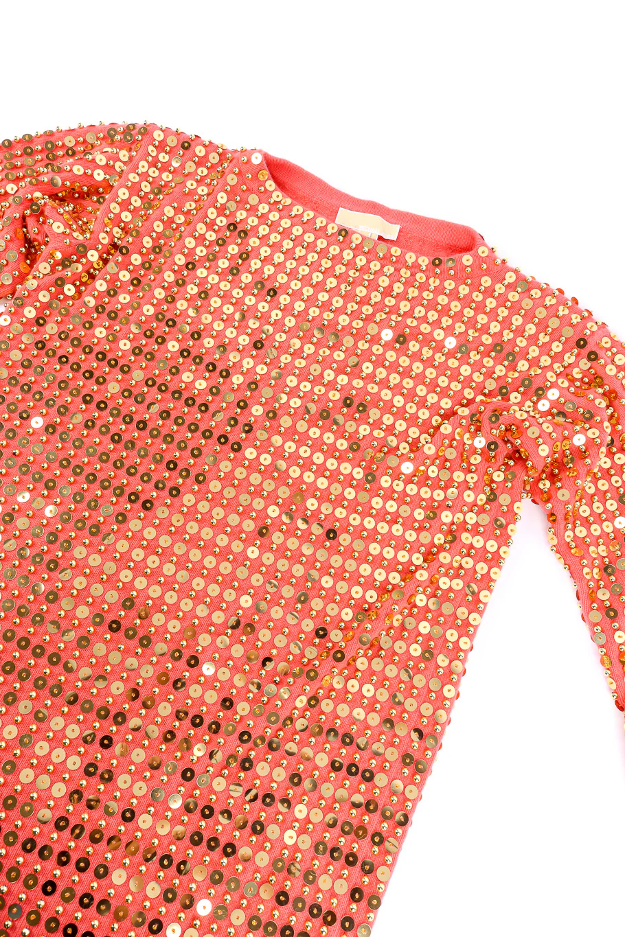 Cashmere Sequin Sweater Dress - Image 7