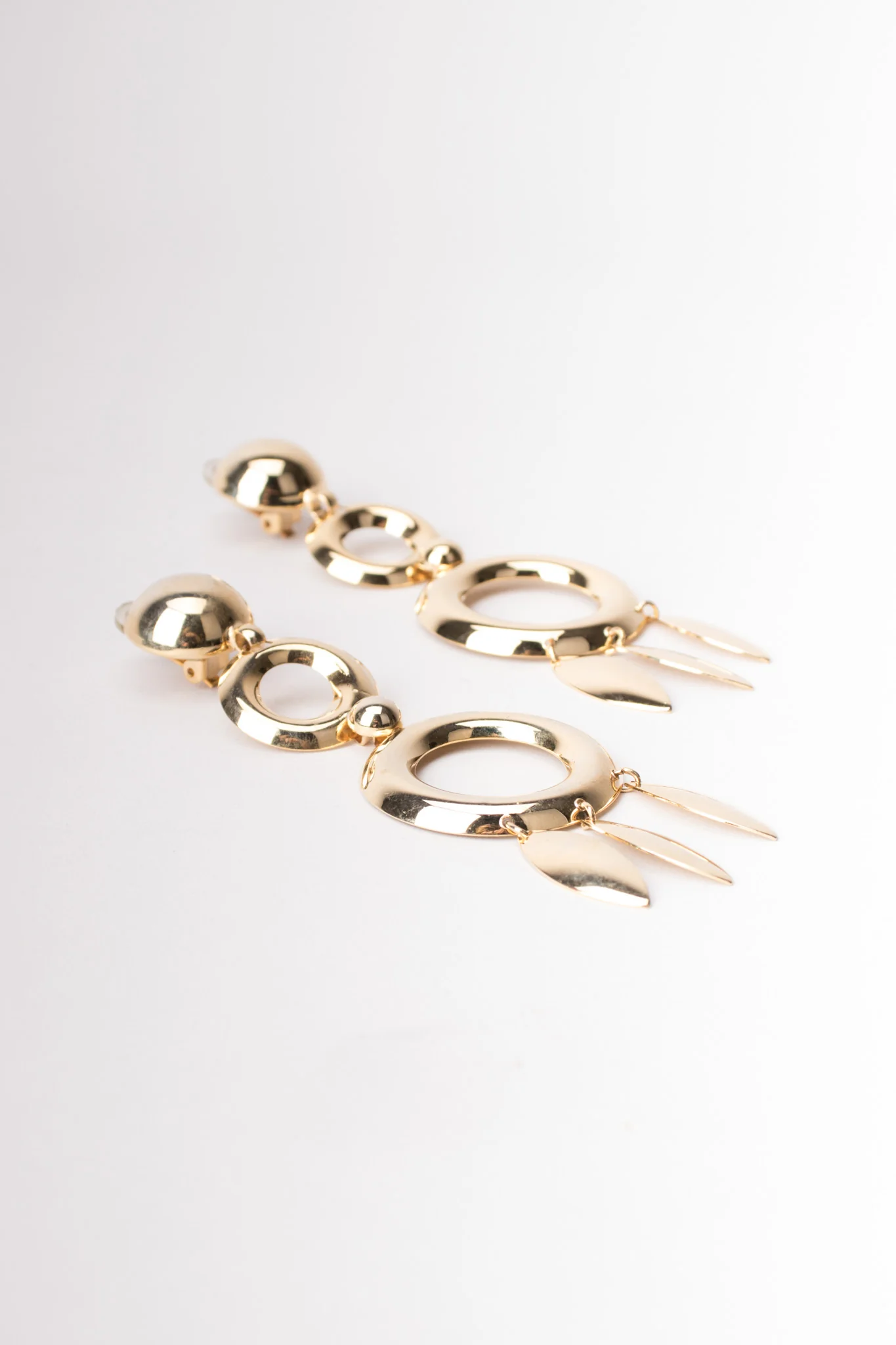 Circle Drop Earrings II - Image 4