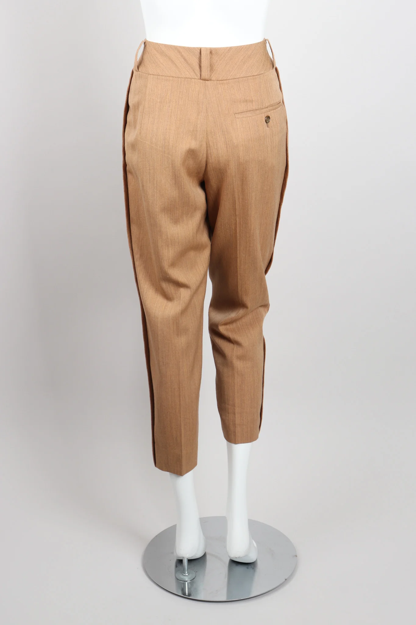 Cropped Waterfall Jacket & Pant Set - Image 15