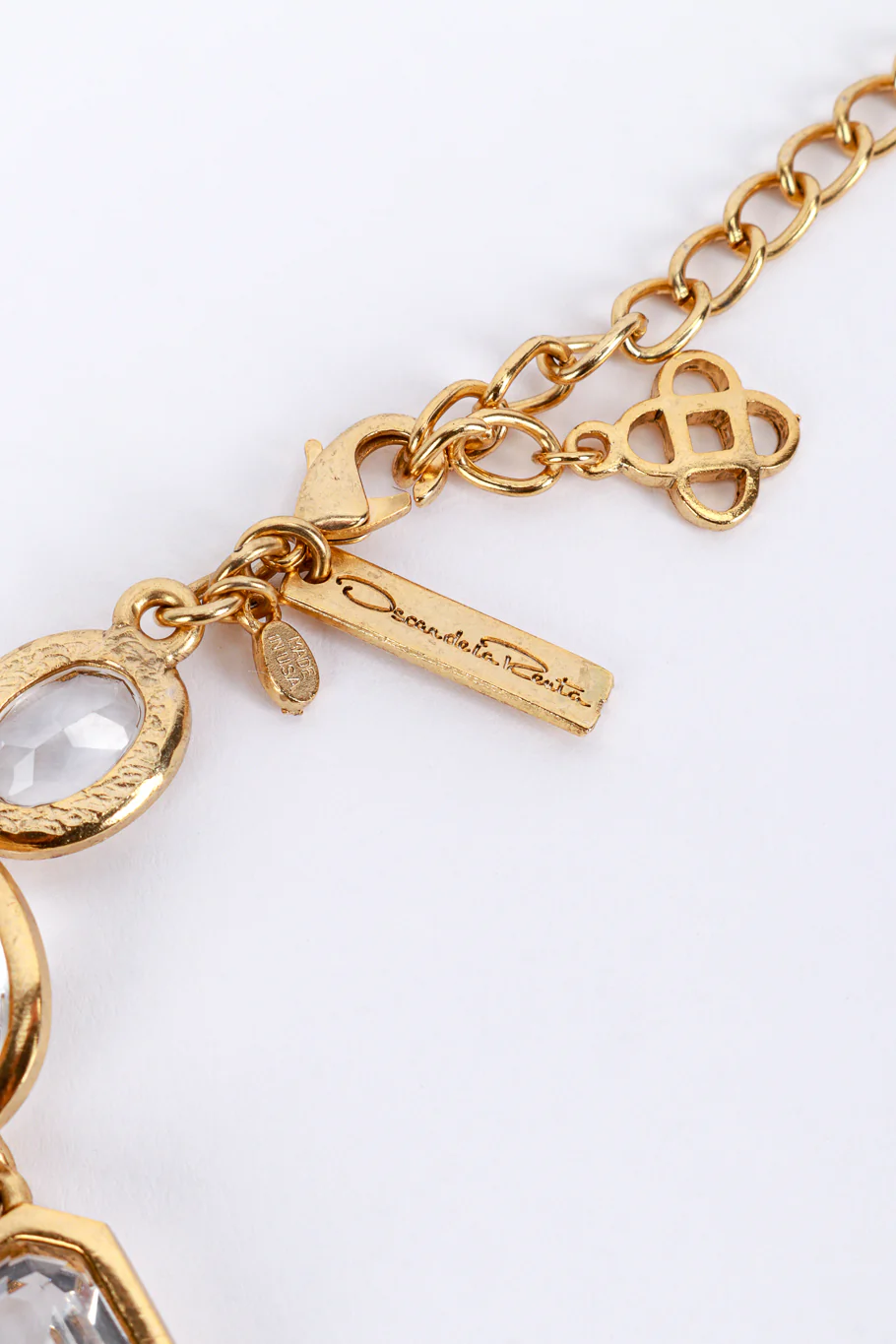 Crystal & Pearl Bauble Necklace - Image 4