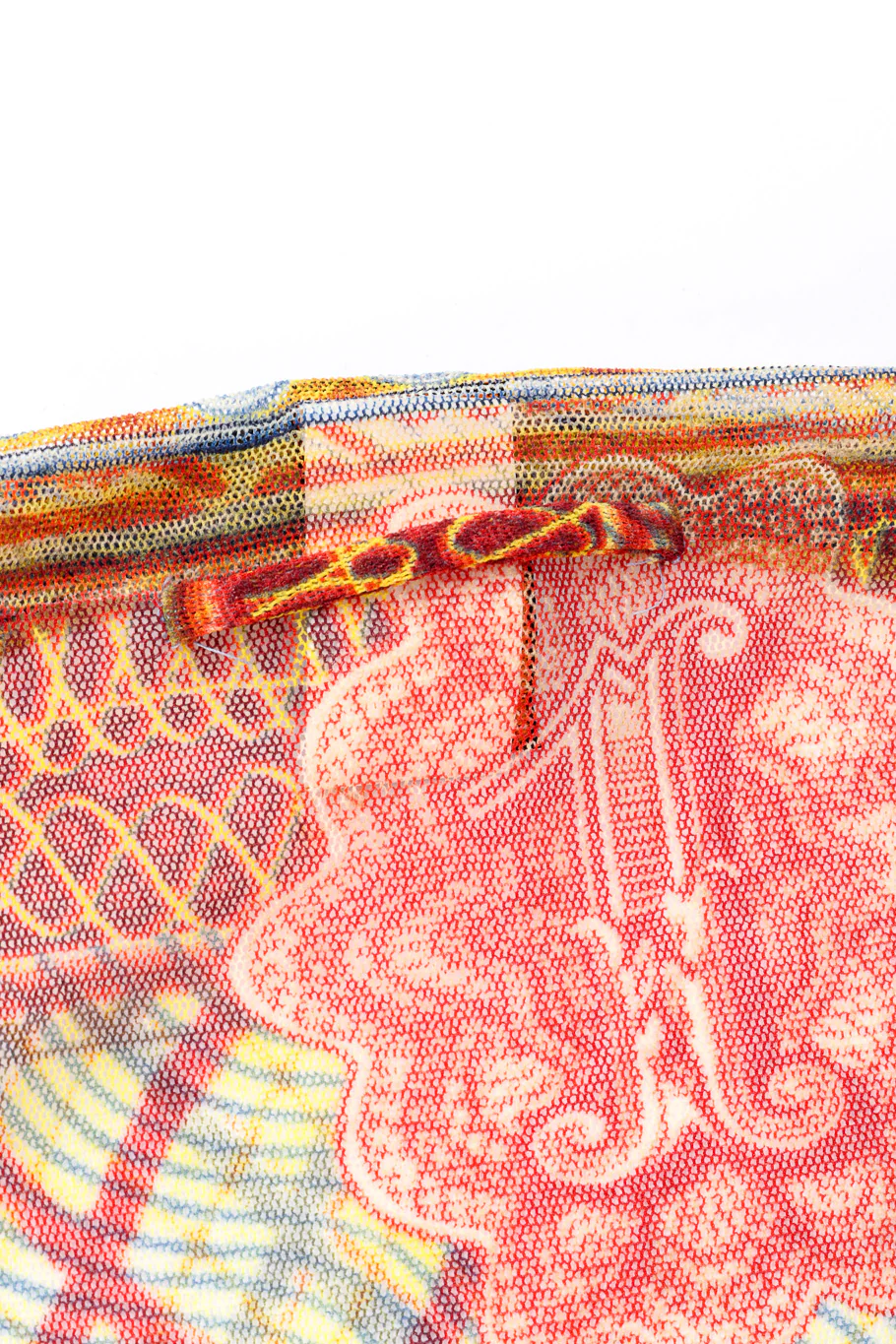 Currency Mesh Wrap Top - Image 6