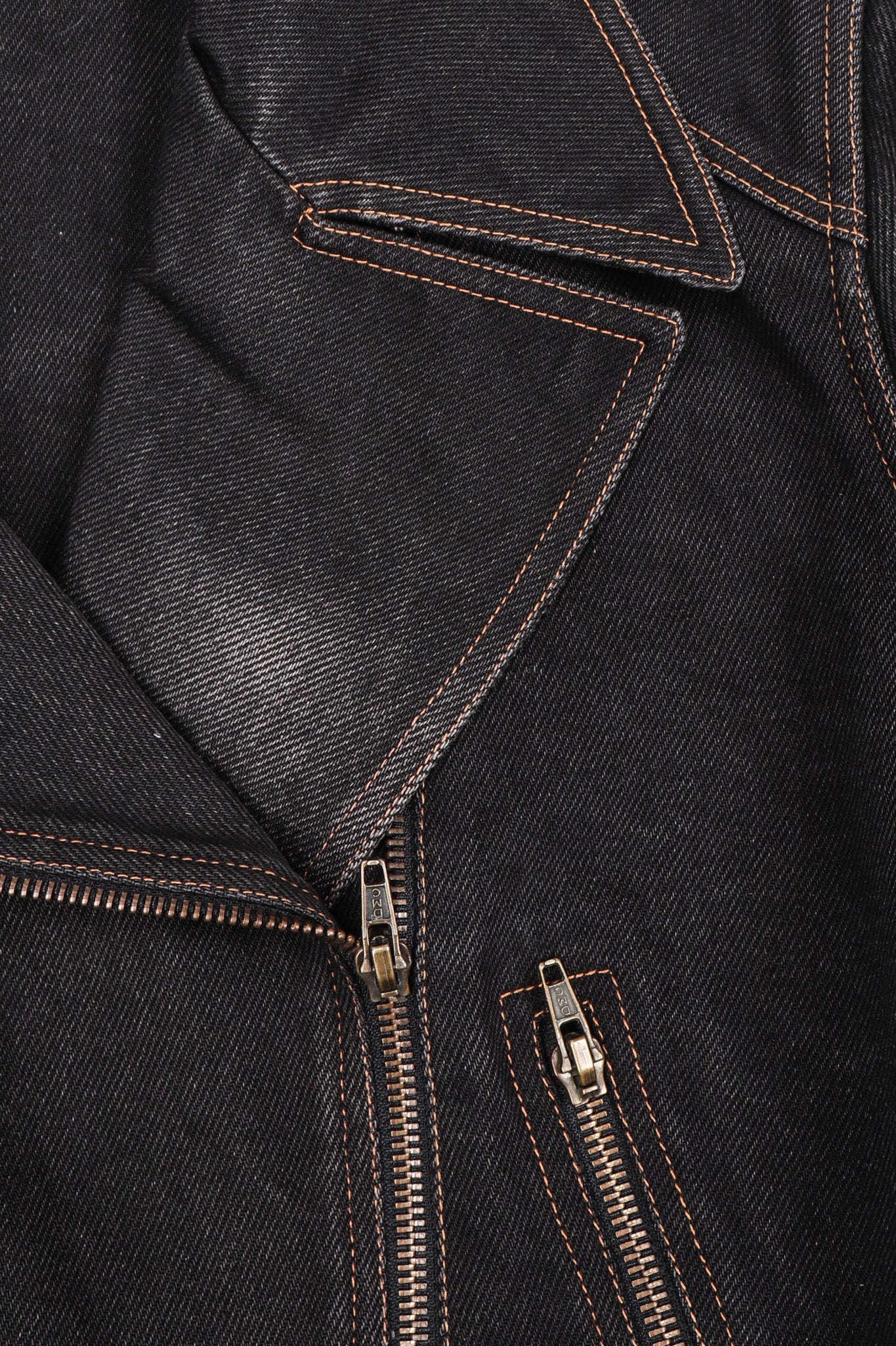 Denim Laced Moto Jacket - Image 13