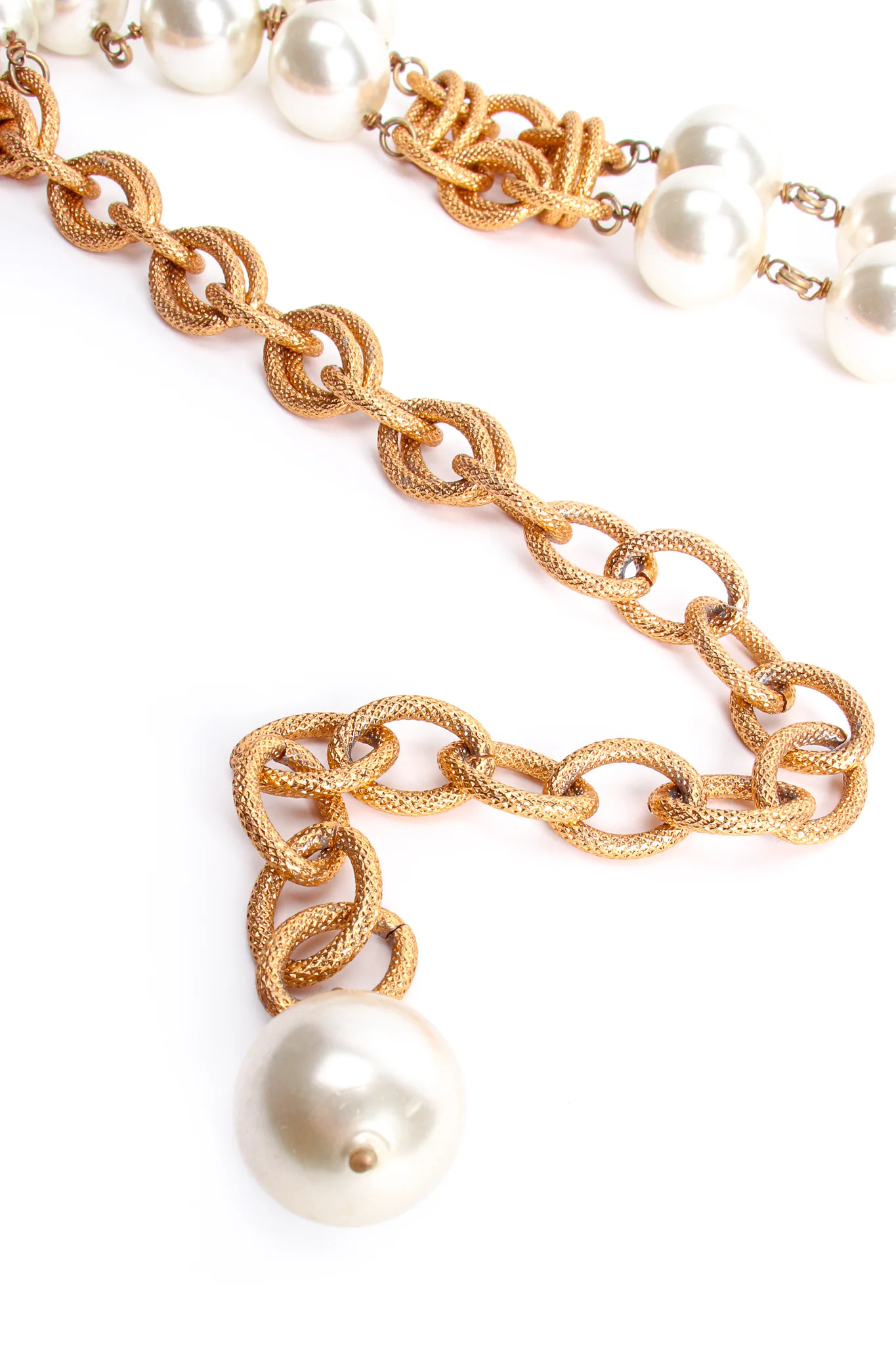 Double Link Pearl Chain Belt - Image 7