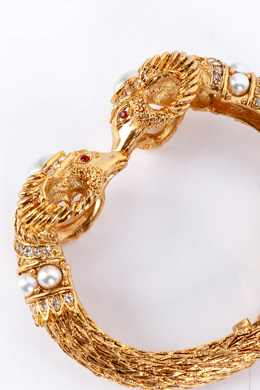Double Rams Head Bracelet - Image 3