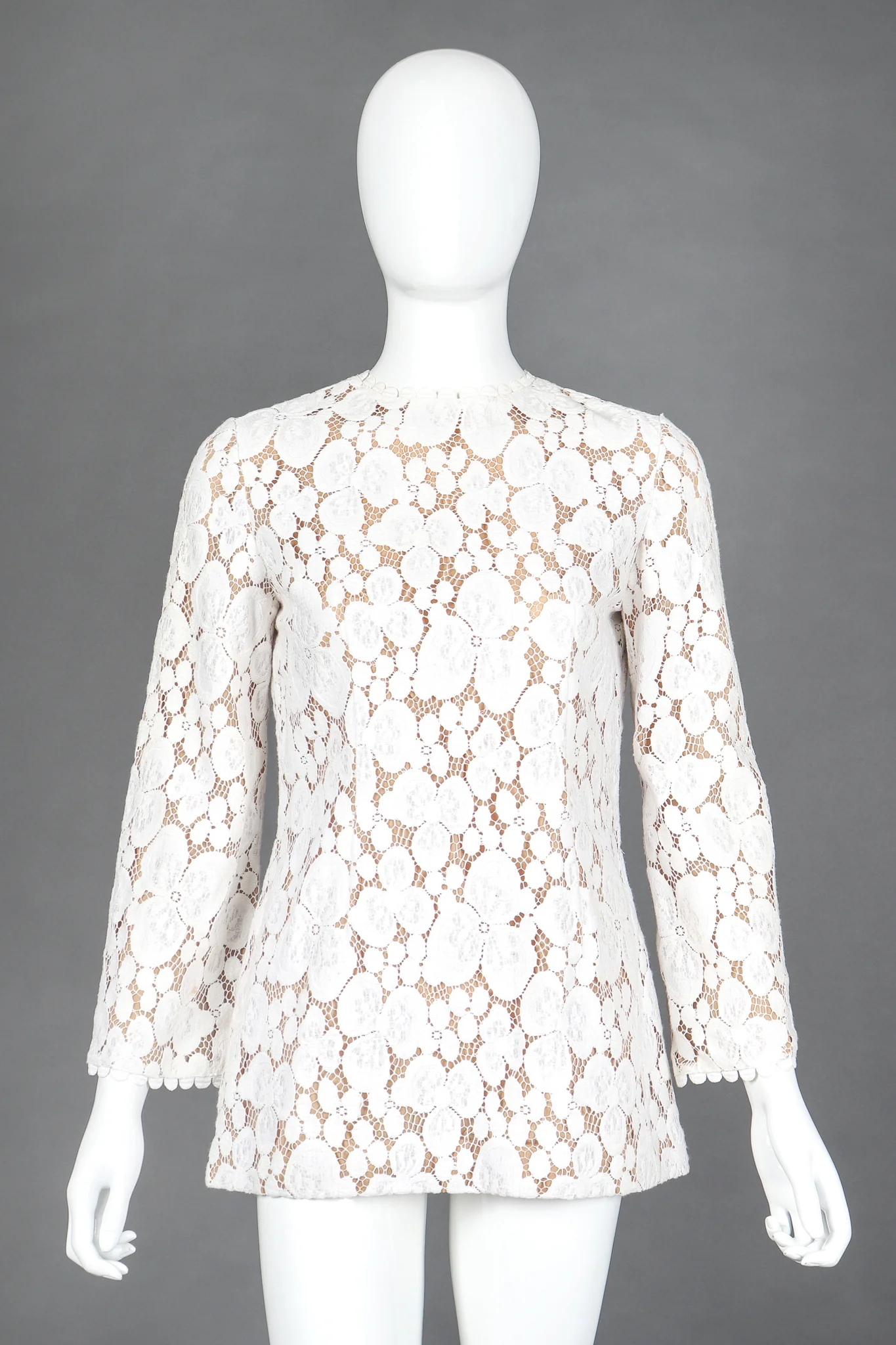 Embroidered Lace Top & Pant Set - Image 4