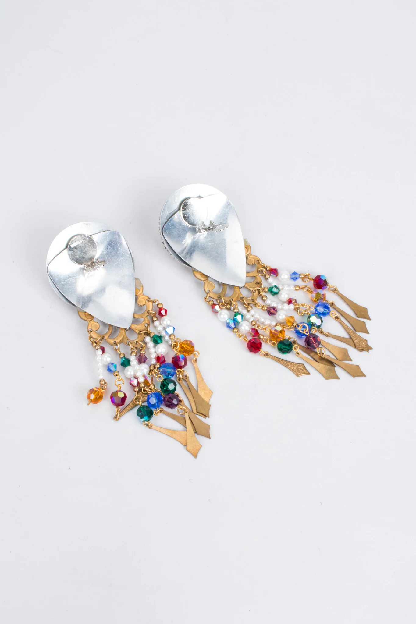 Filigree Bead Fringe Earring - Image 5