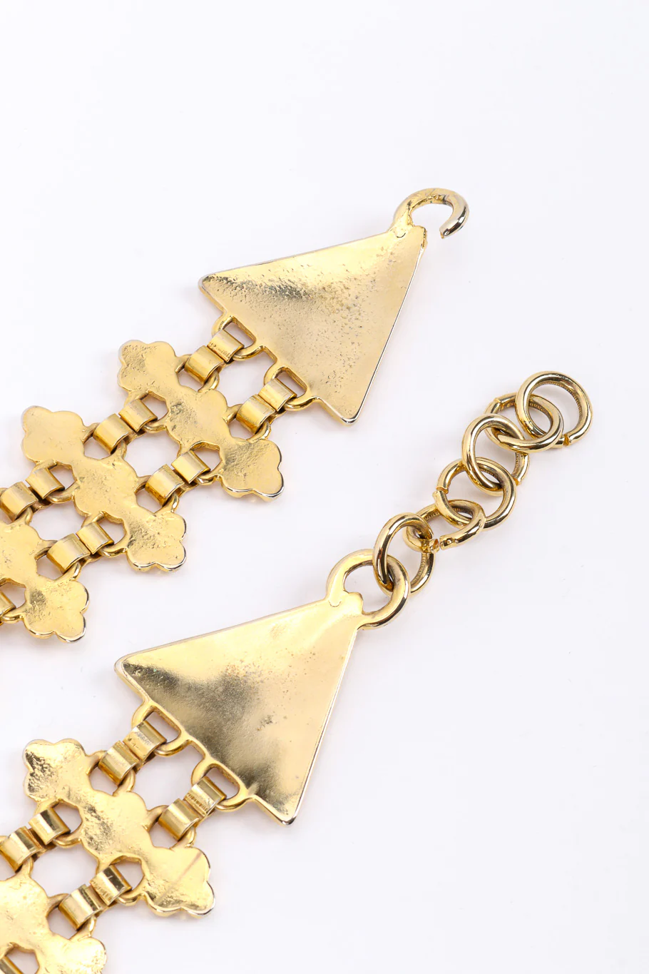 Floral Link Plate Belt - Image 8