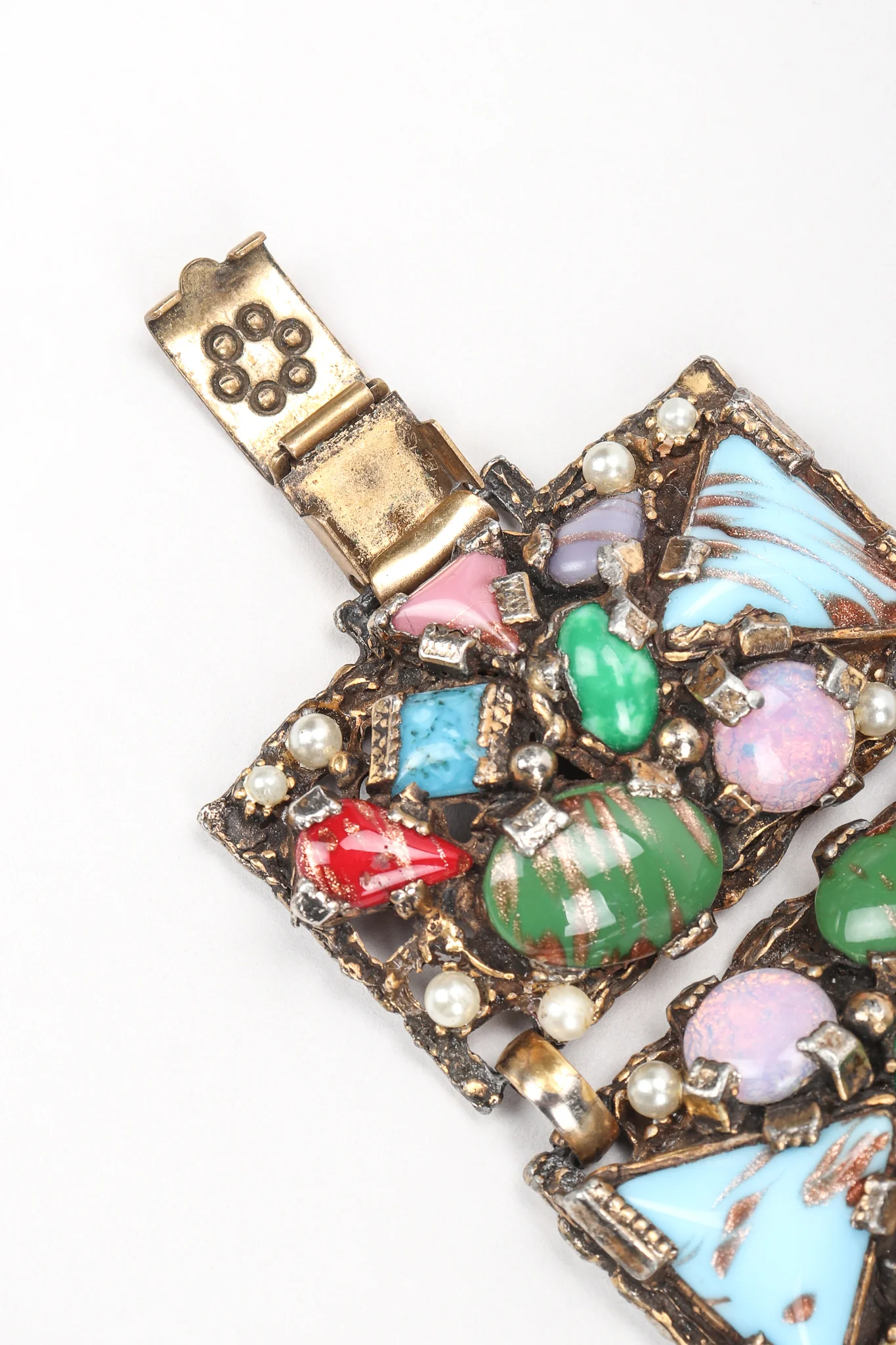 Gemstone Mosaic Bracelet - Image 6