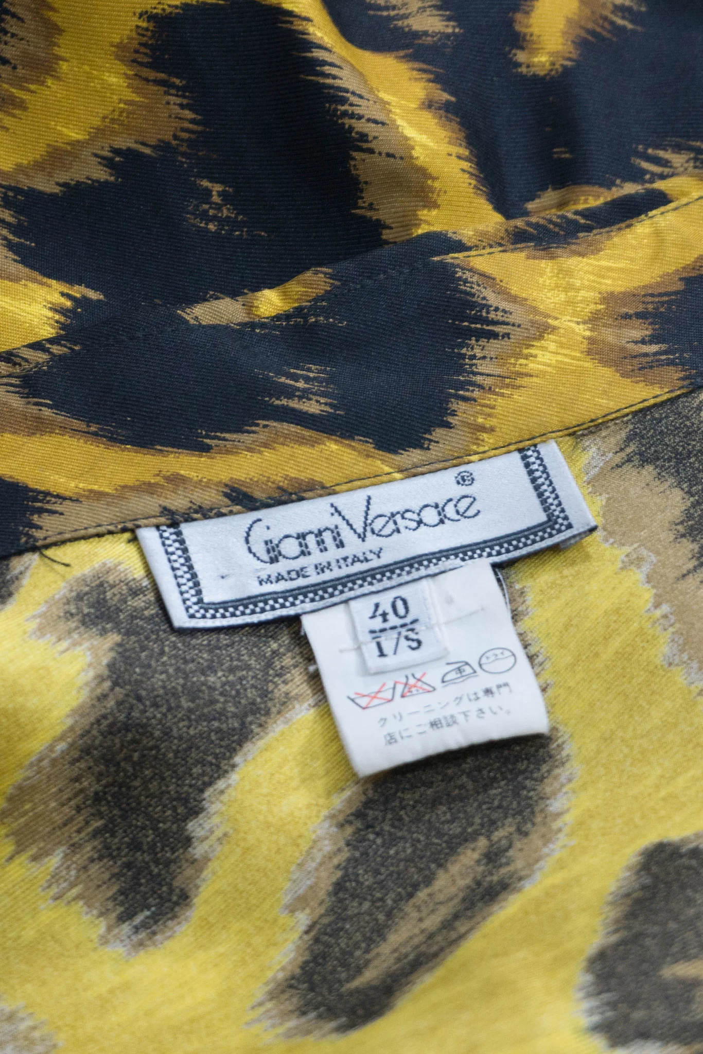 Cheetah Print Silk Blouse - Image 9