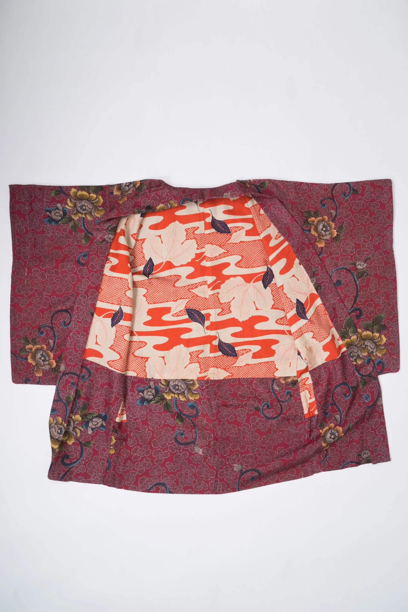Japanese Floral Rose Blossom Kimono - Image 12
