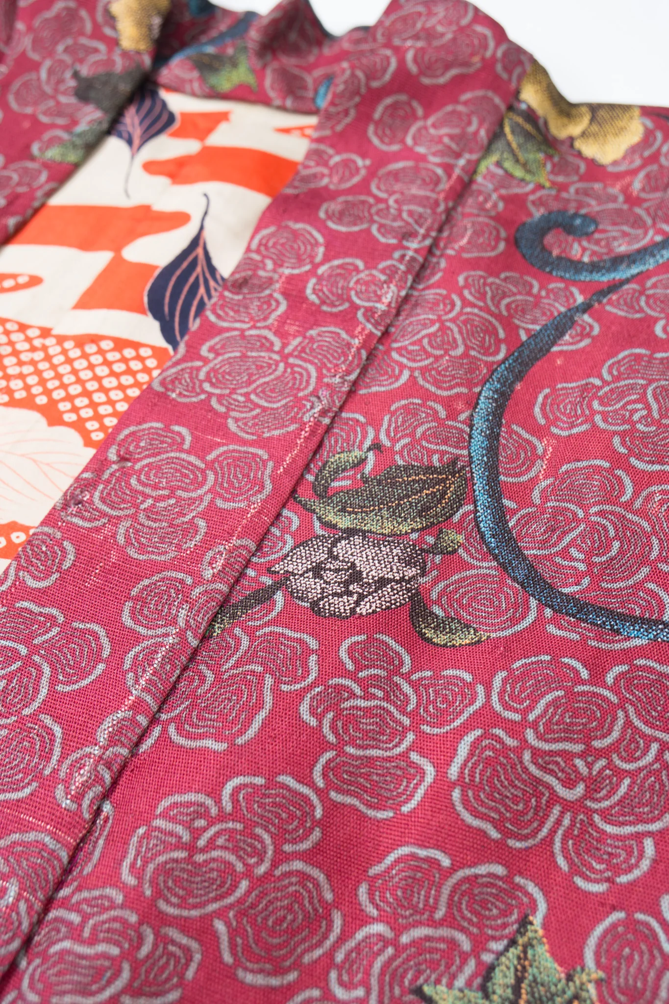 Japanese Floral Rose Blossom Kimono - Image 16