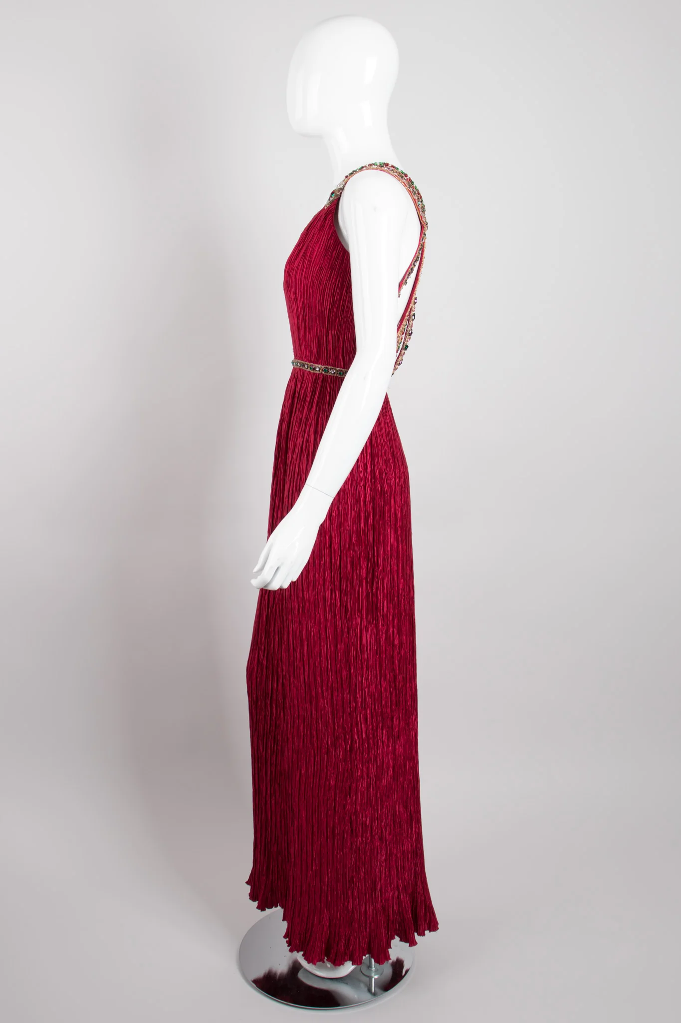 Jeweled Back Dress - Image 4