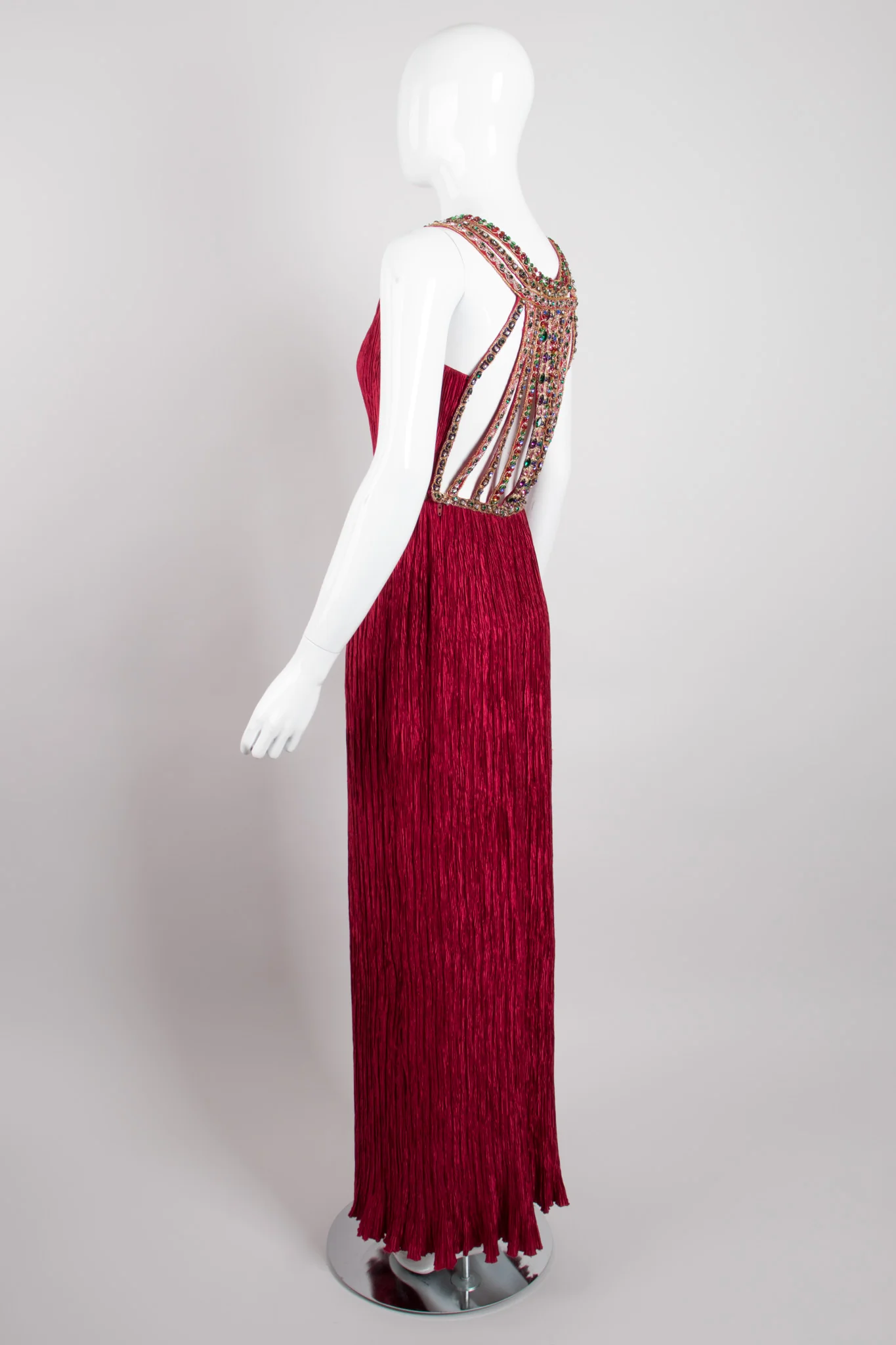 Jeweled Back Dress - Image 5