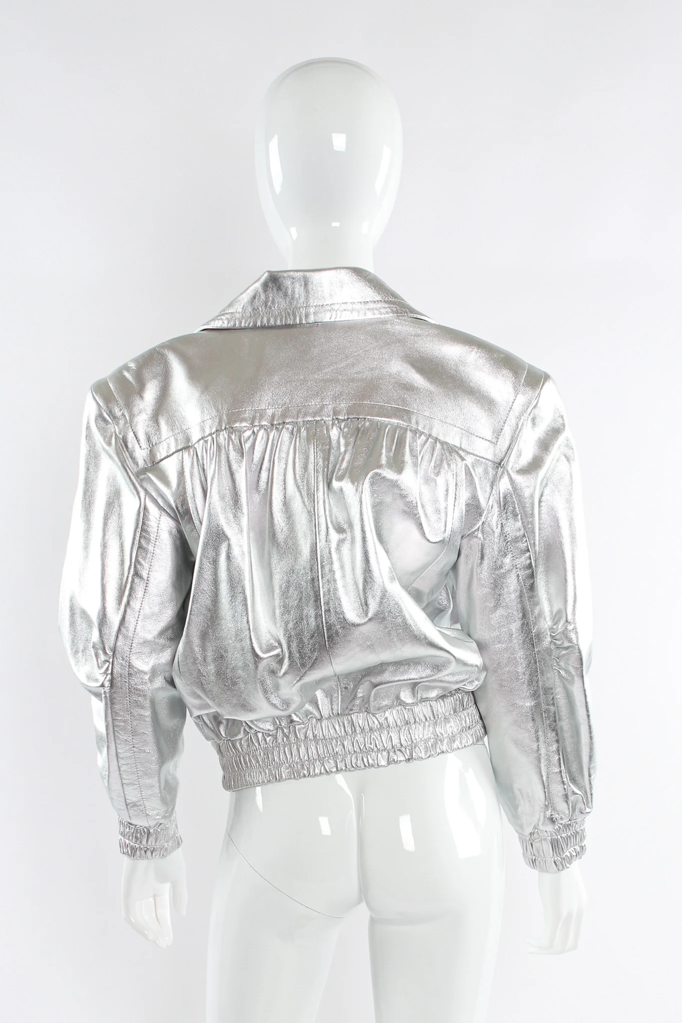Leather Bomber Jacket & Pant Set - Image 5