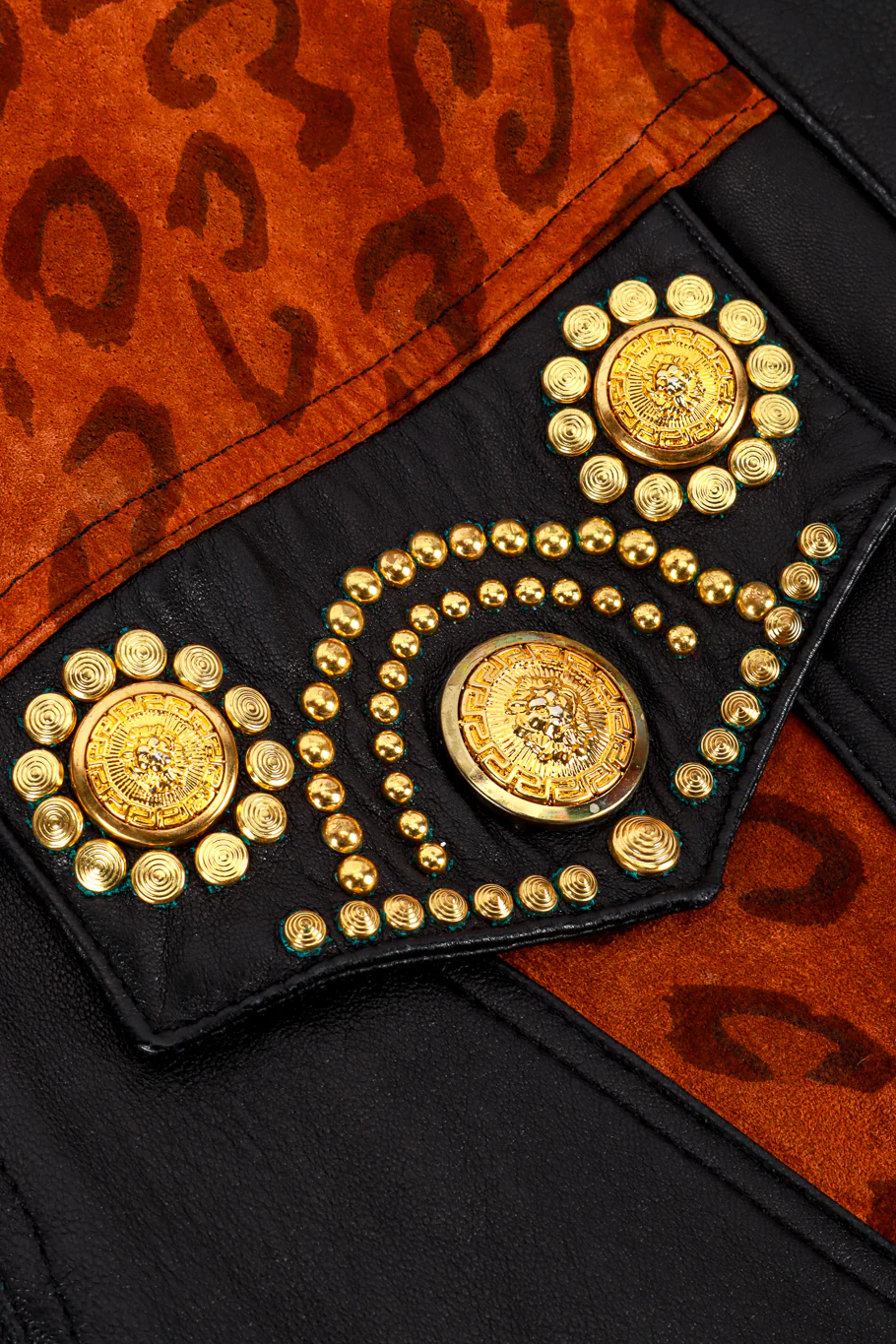 Leopard & Lion Leather Jacket - Image 7