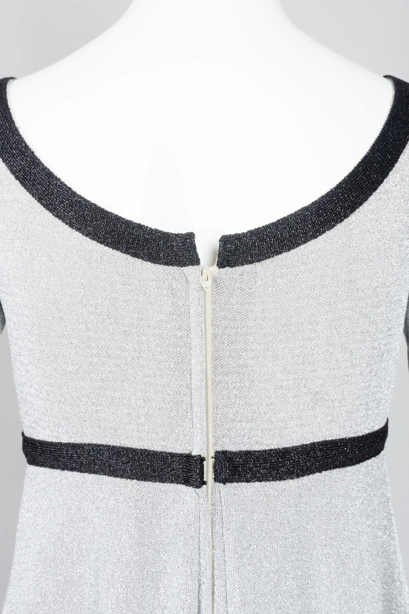 Metallic Lamé Cross My Heart Dress - Image 8