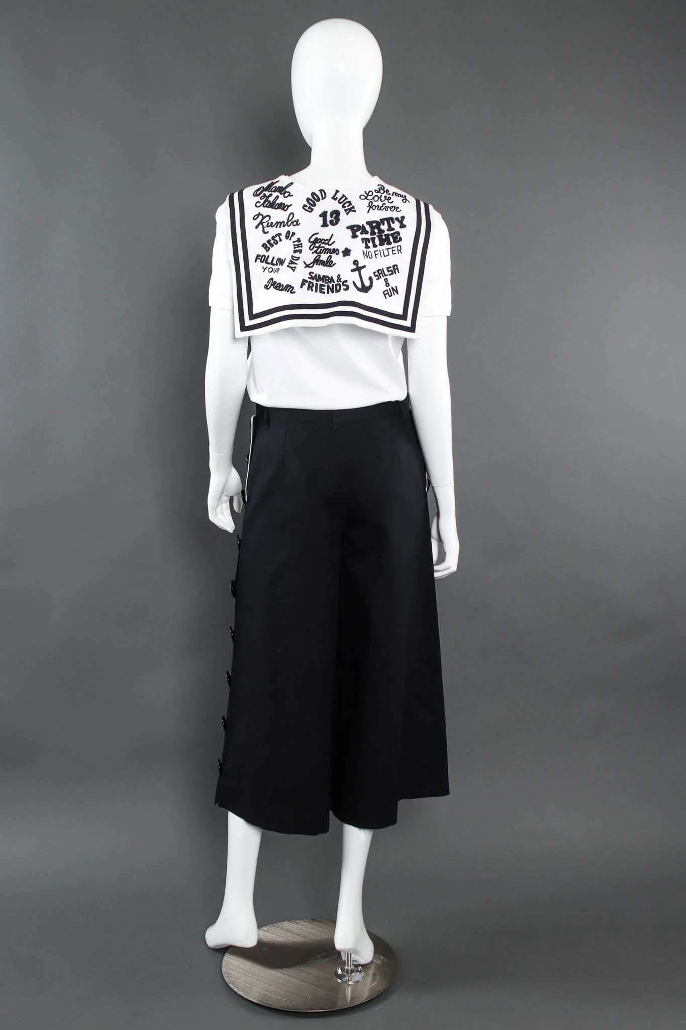 Navy Sailor Top - Image 9