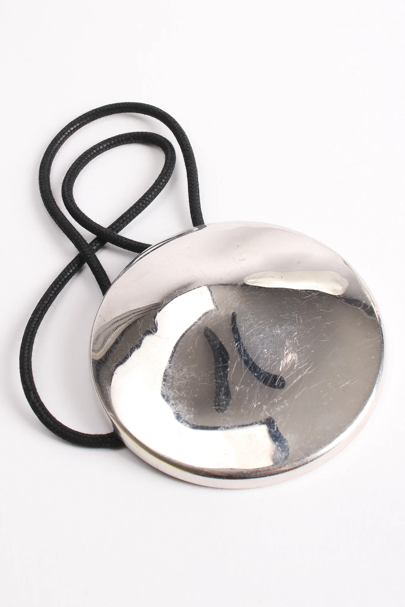 Numbered Disc Pendant Necklace - Image 4