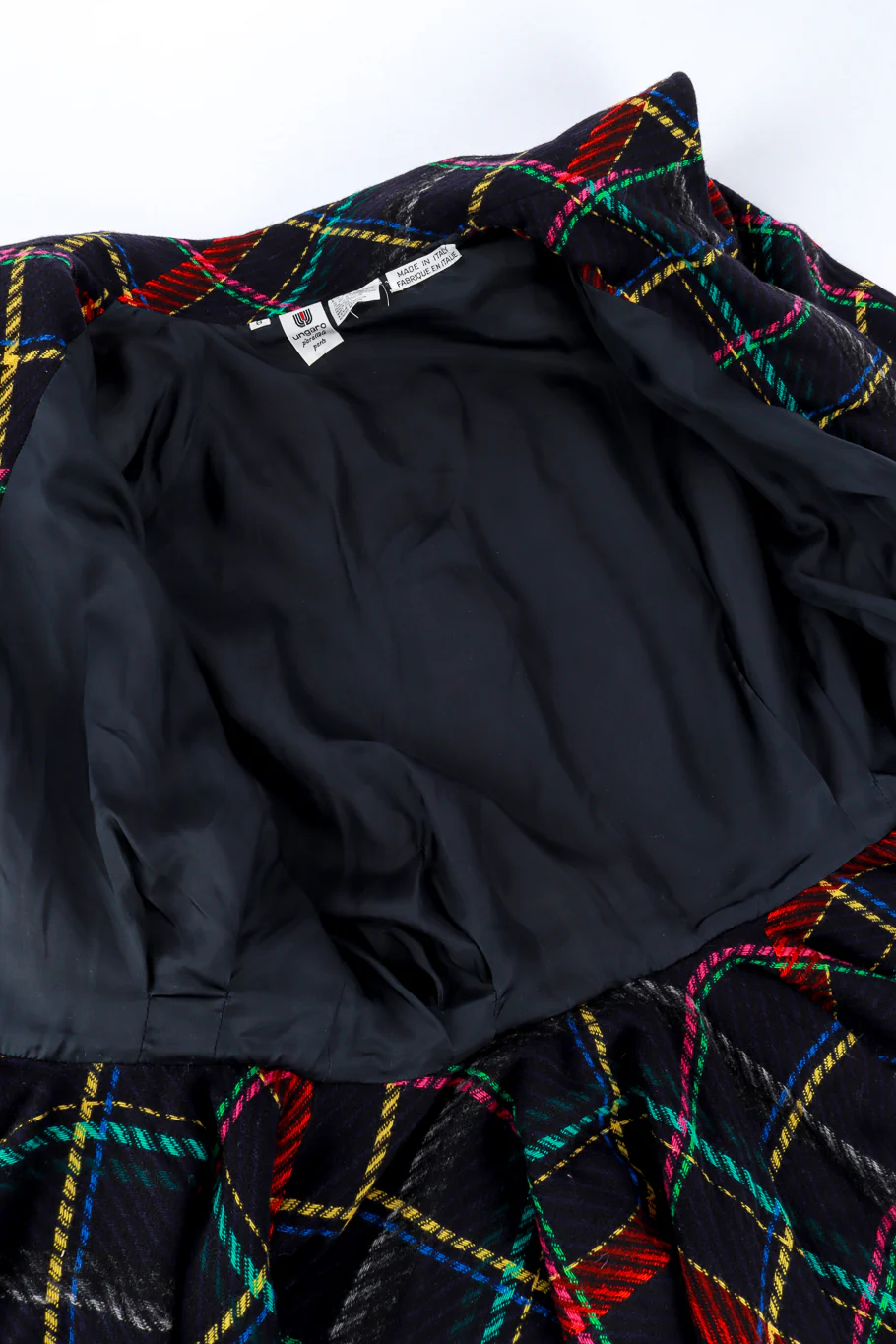 Plaid Peplum Jacket - Image 5