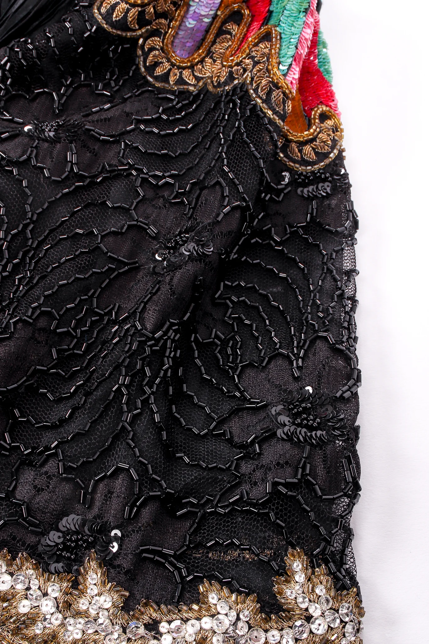 Pleated Rainbow Sleeve Dress - Image 6