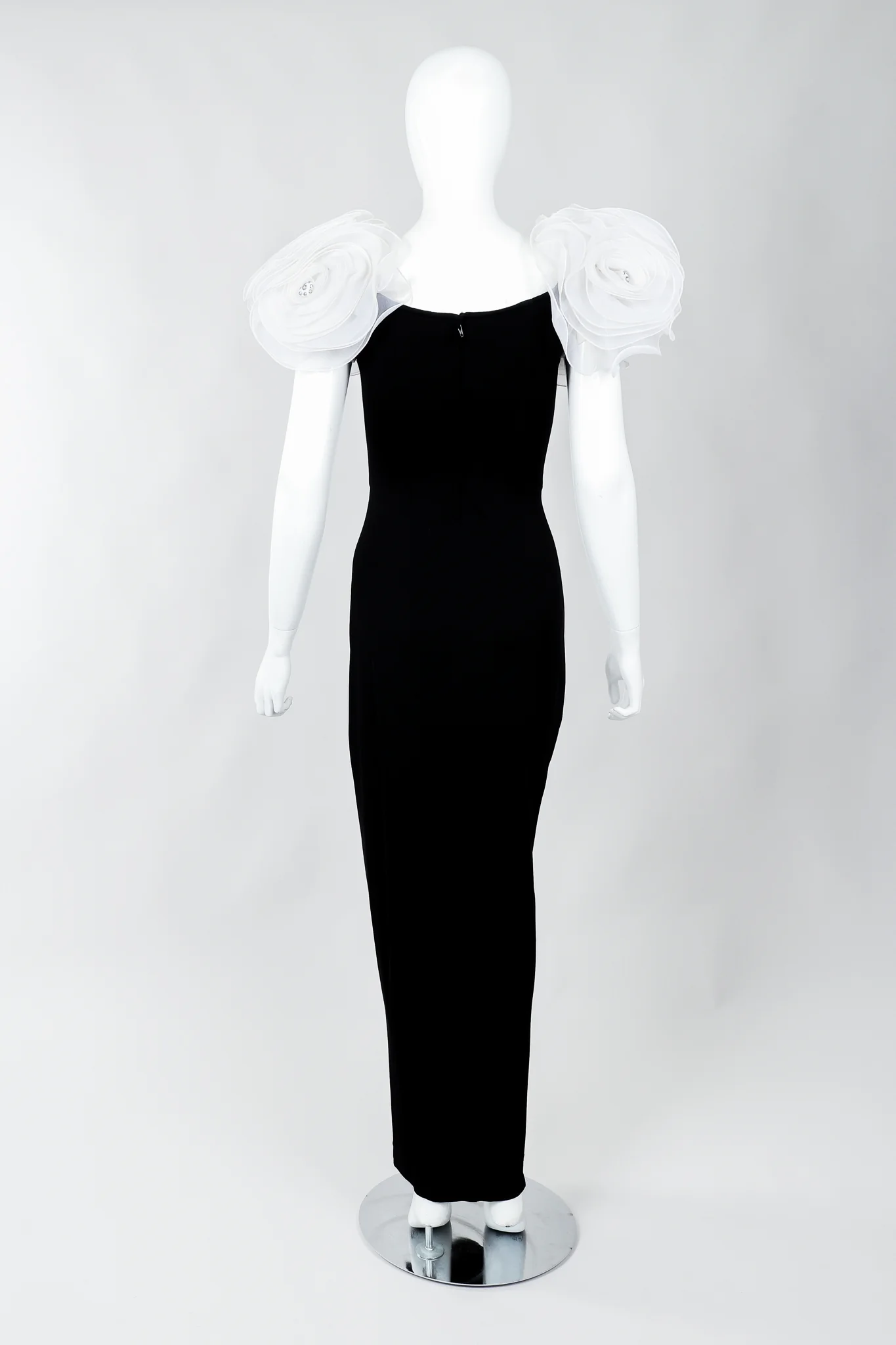 Rosette Sheath Gown - Image 5
