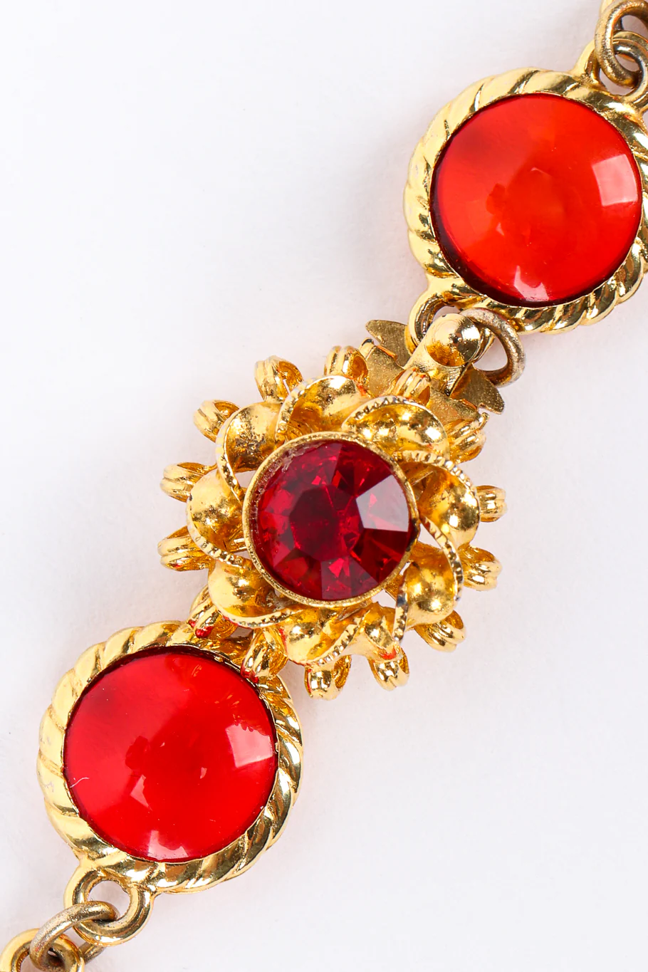 Ruby Drop Pendant Necklace - Image 7