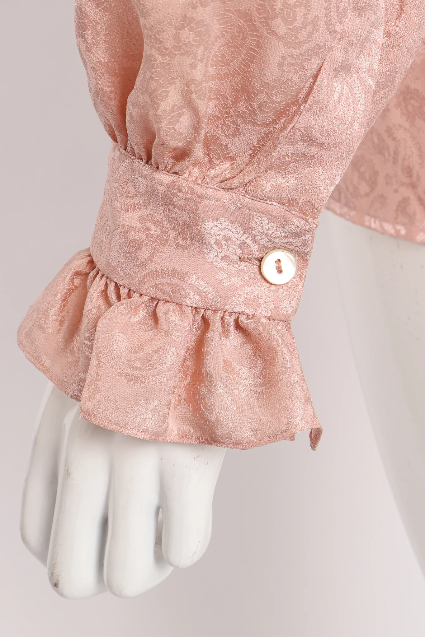 Yoke Ruffle Blouse - Image 7