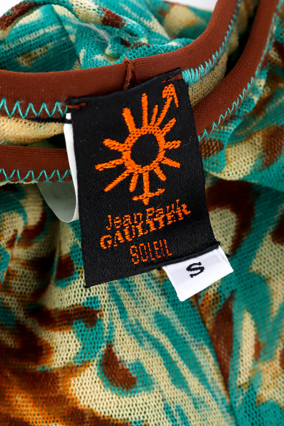 Sea Scape Print Mesh Pants - Image 9