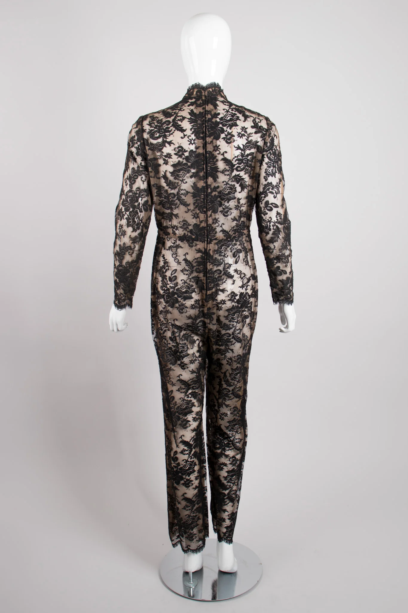 Sheer Lace Jumpsuit - Image 6