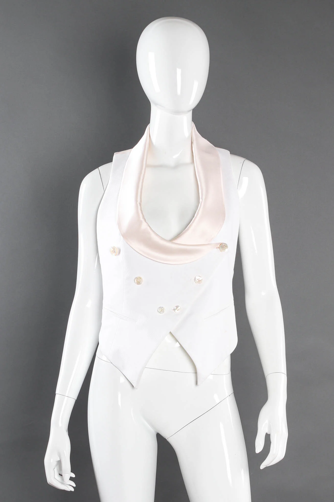 Silk Tuxedo Vest