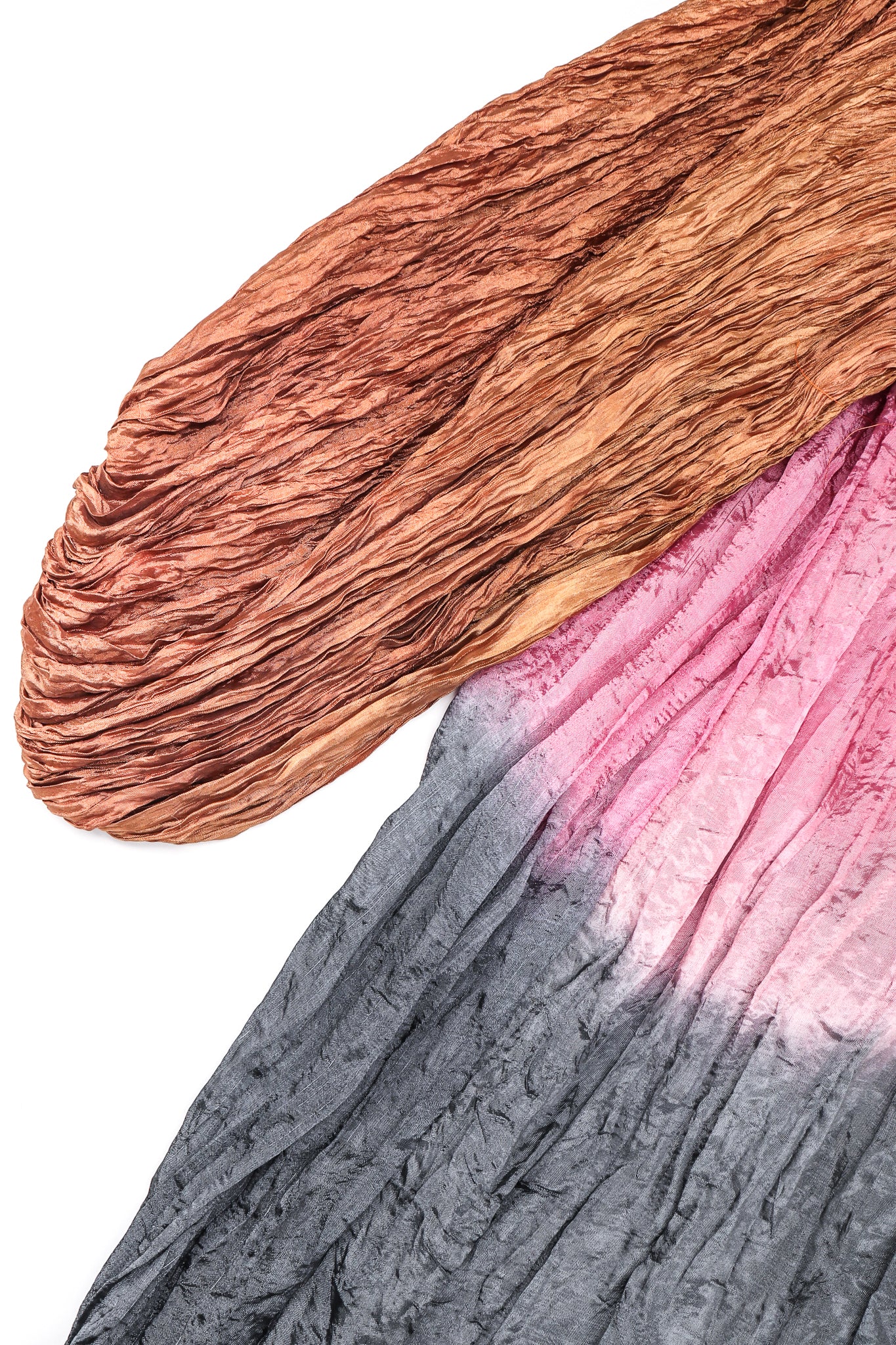 Sunset Ombré Draped Crinkle Jacket - Image 6