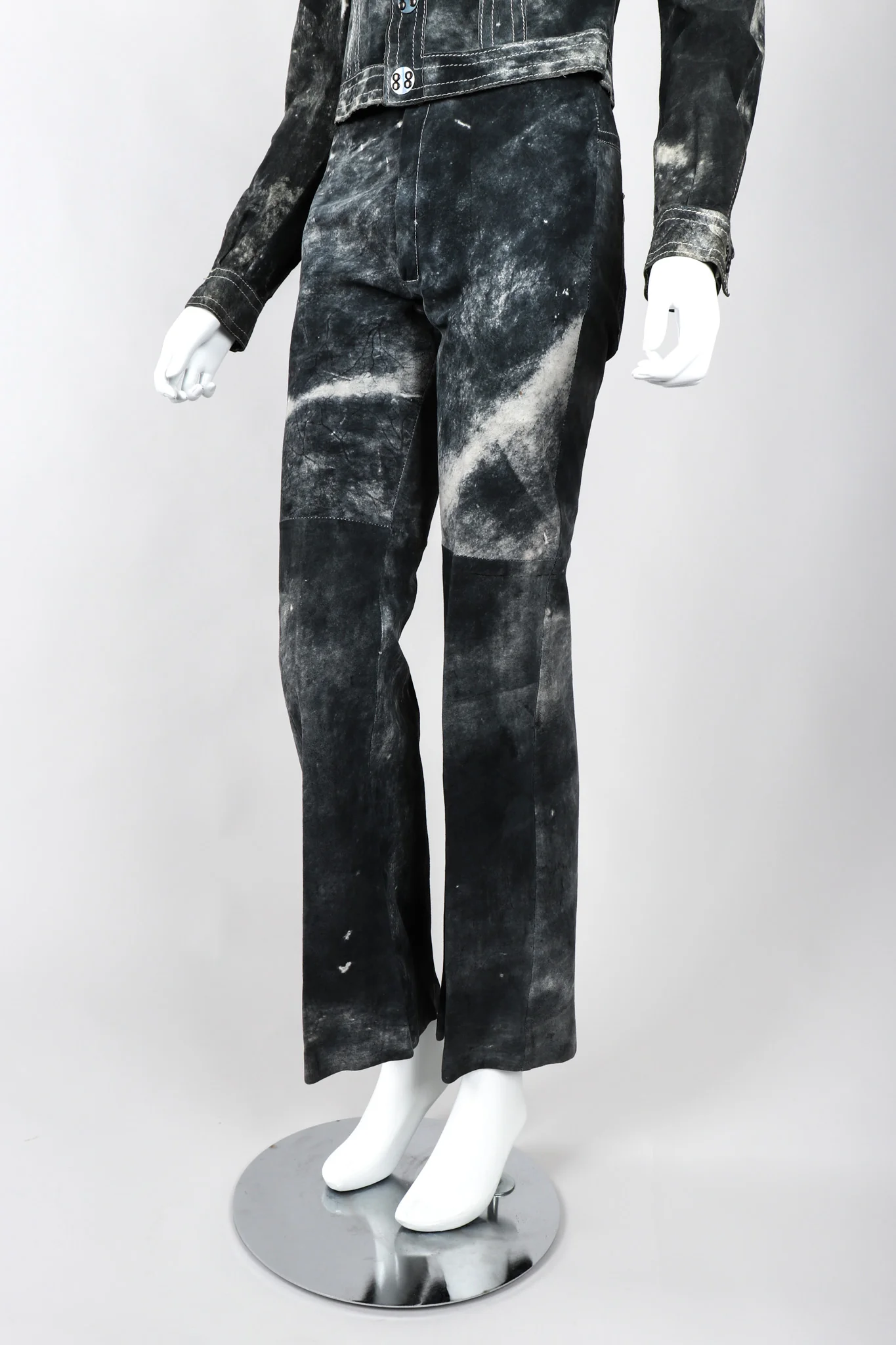 Tie-Dye Suede Jacket & Pants - Image 13