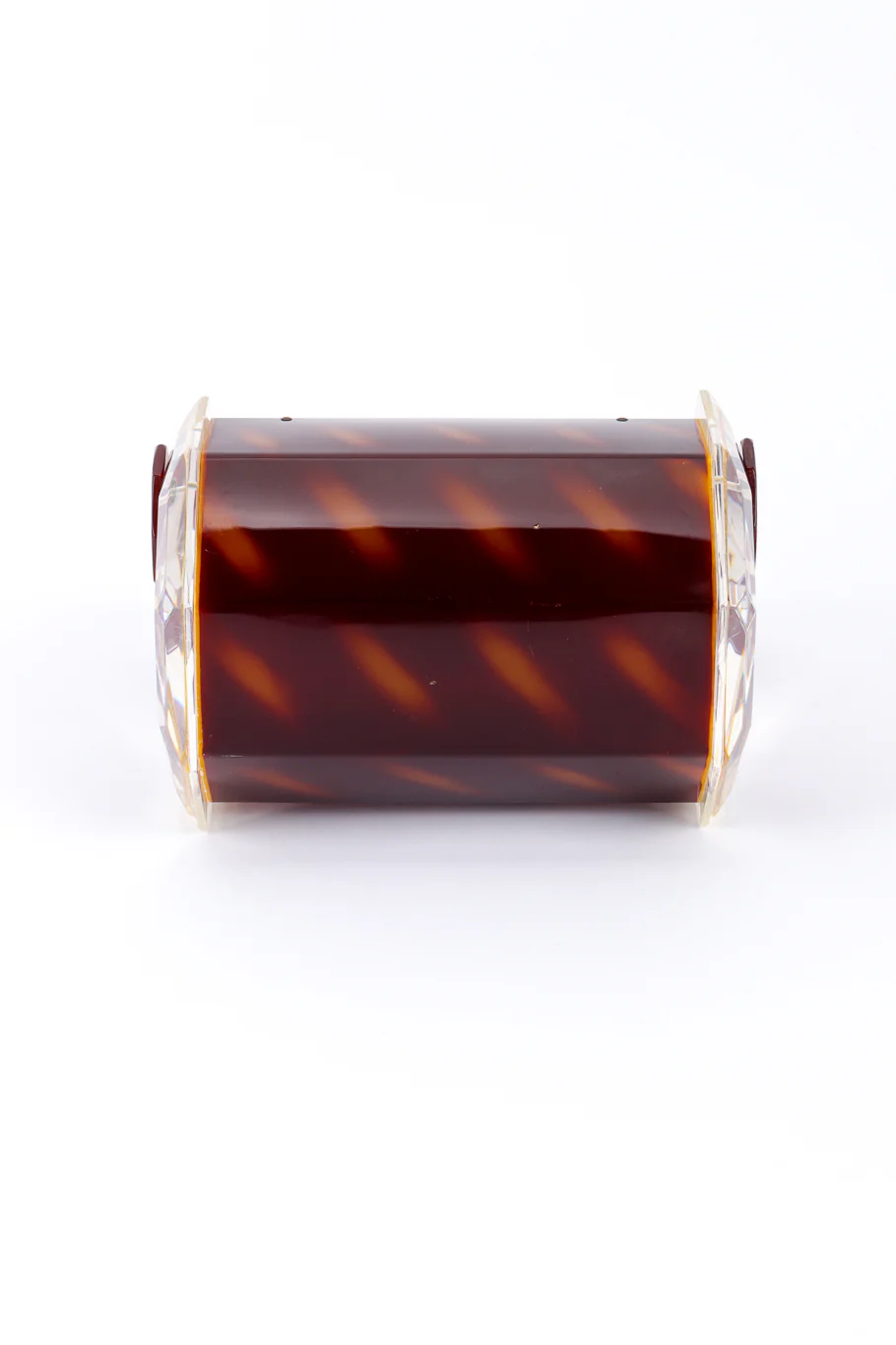 Tortoiseshell Lucite Box Bag - Image 3