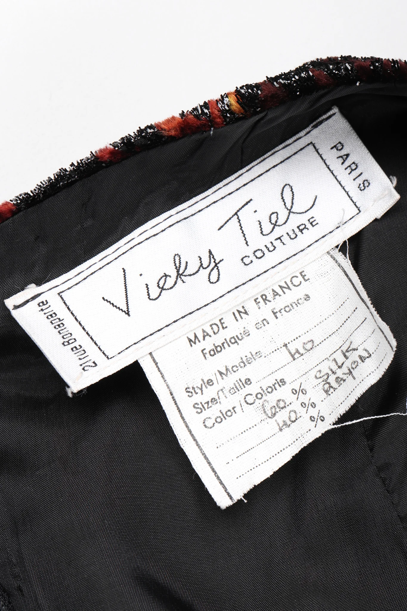 Velvet Lamé Leopard Dress - Image 12