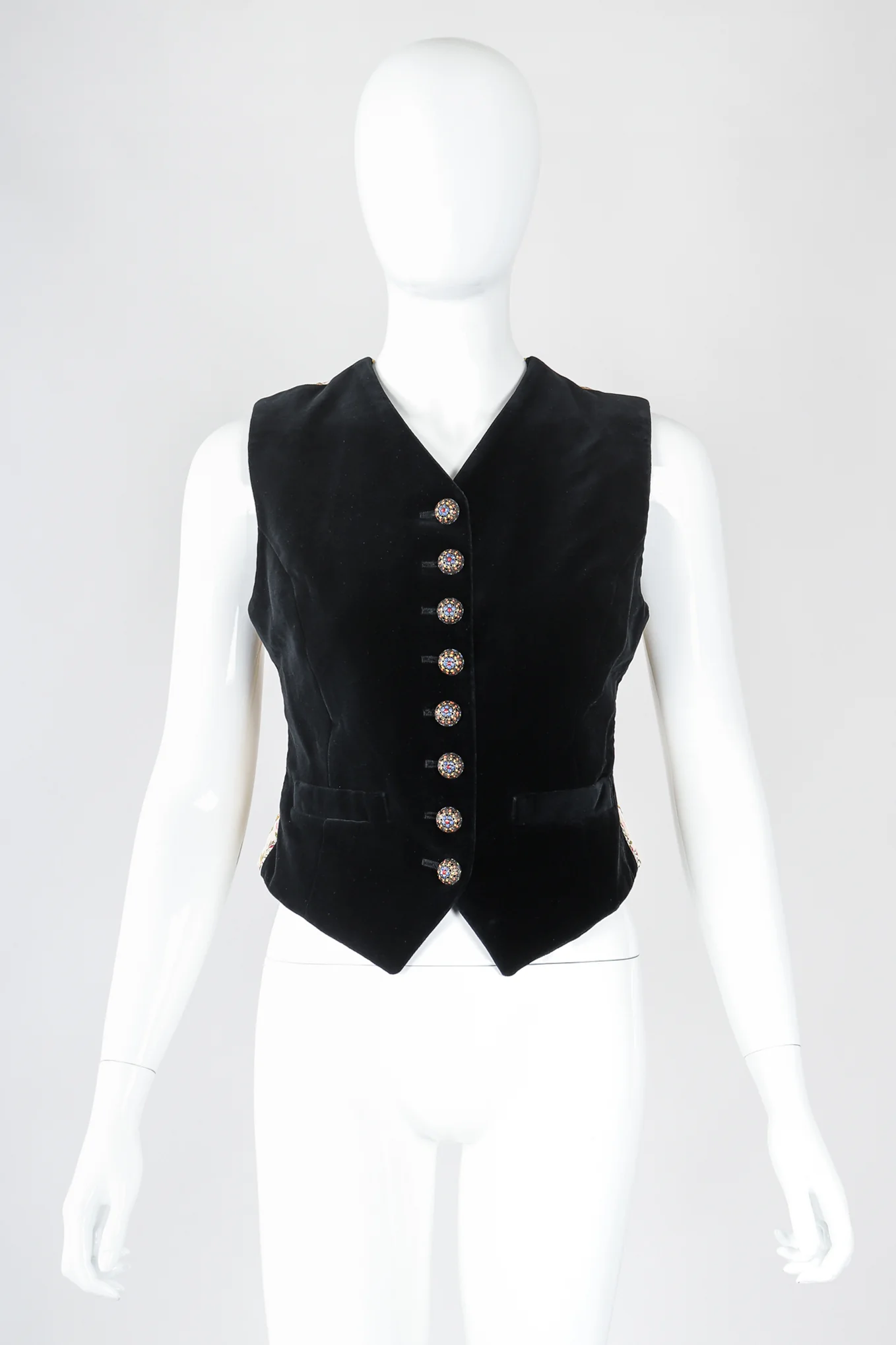 Velvet Ribbon Vest - Image 4