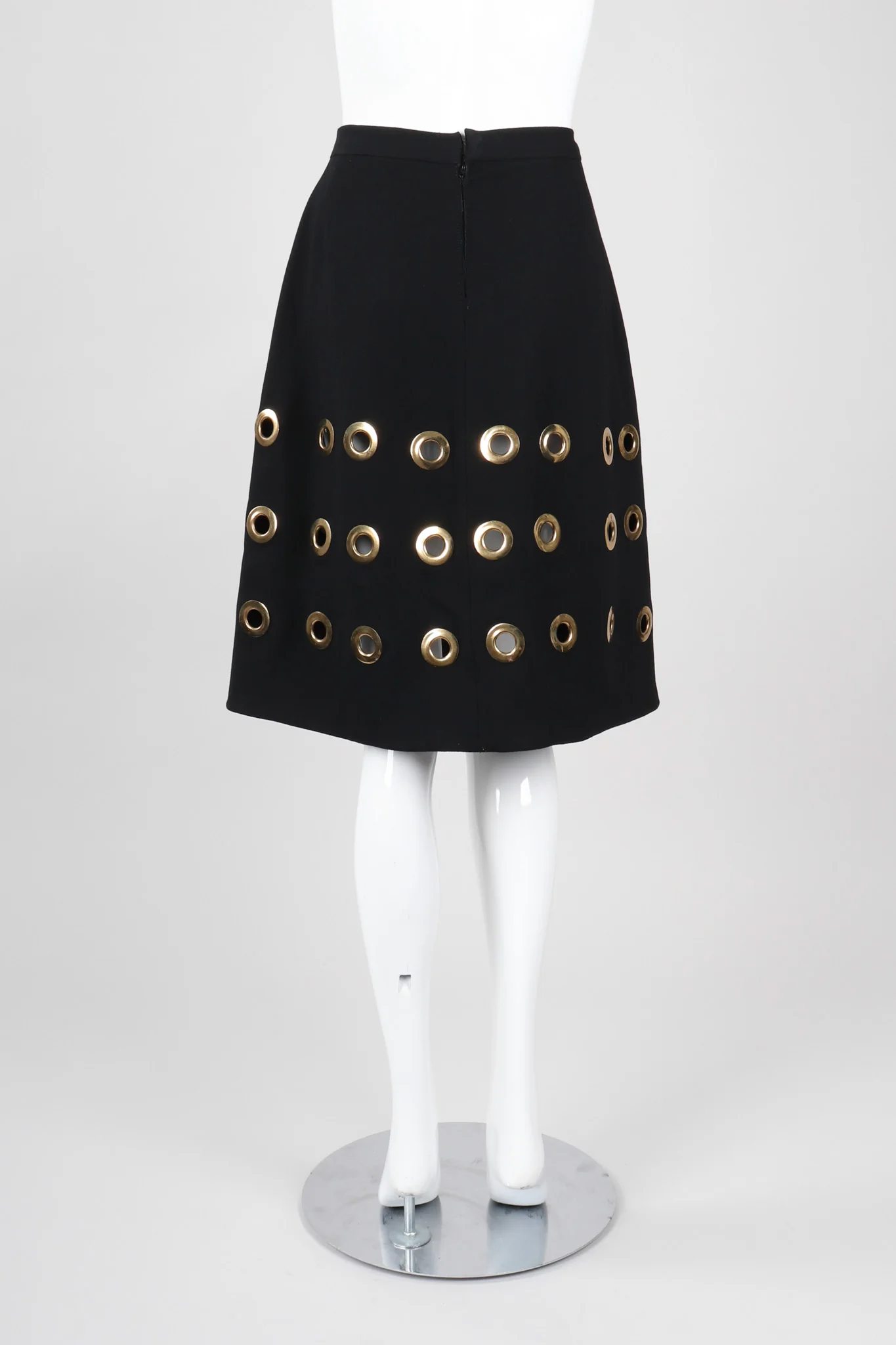 Wool Grommet Skirt - Image 7