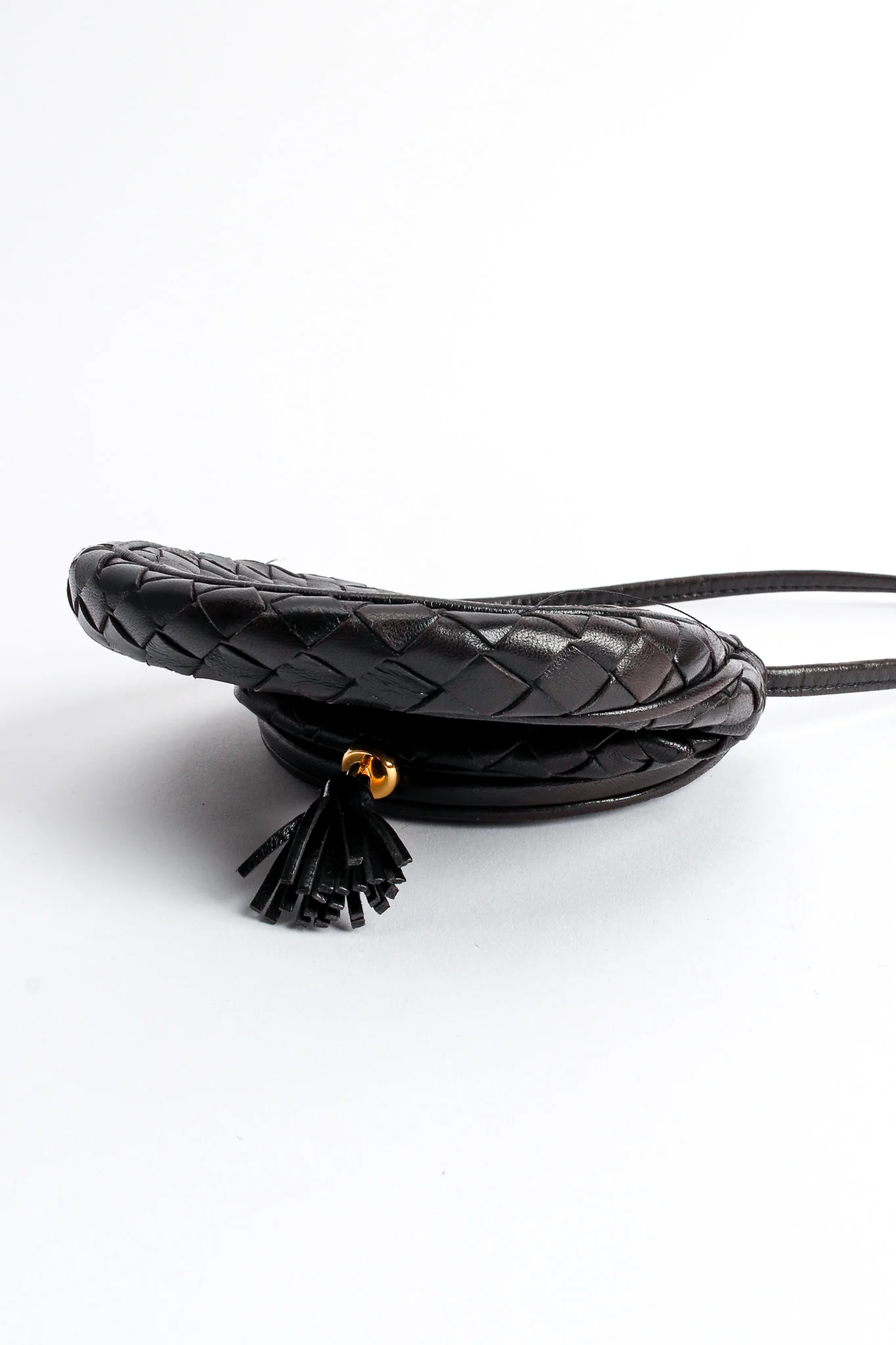 Woven Leather Intrecciato Mini Bag - Image 11